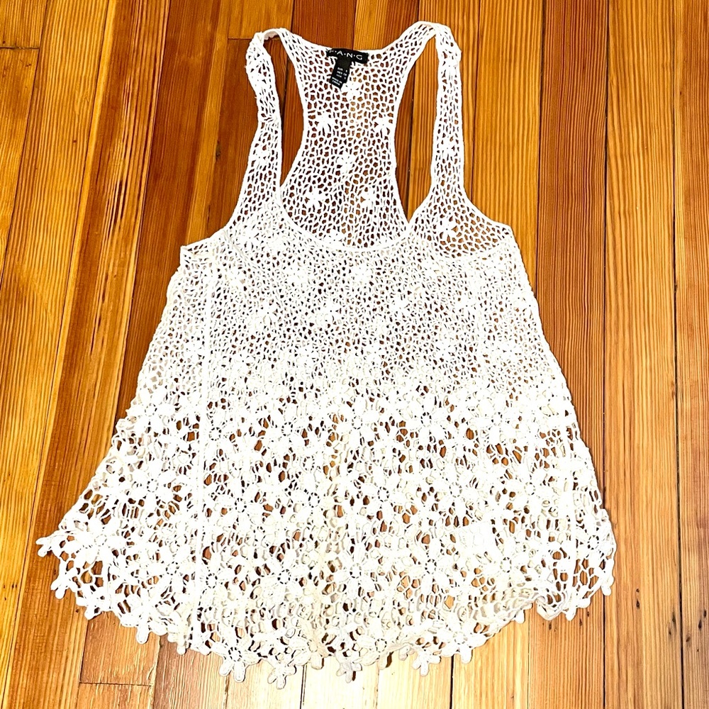 Lace Floral Tank Top